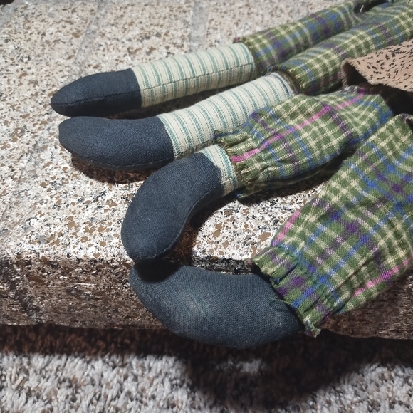 Vintage Collection Primitive Doll Raggedy Anne Dolls Couple Cottage Primitive - Picture 11 of 16